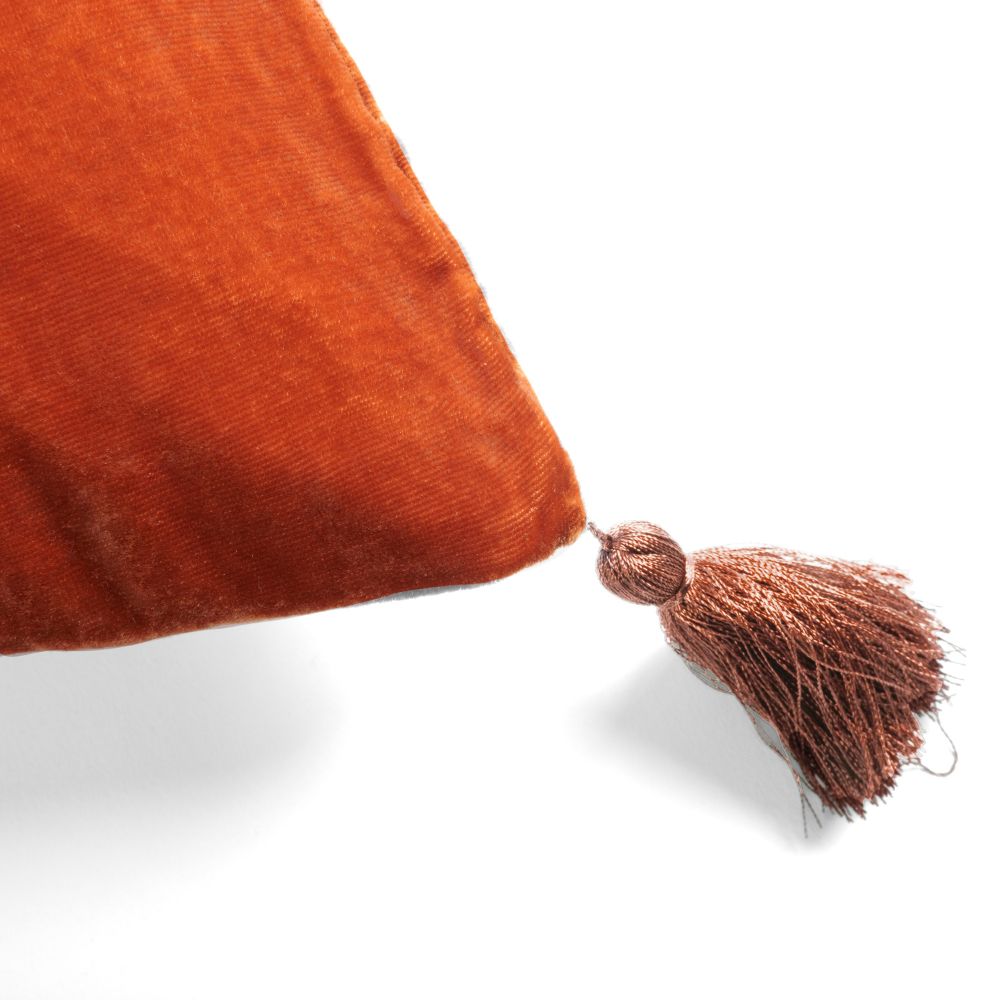 Coussin Goa pompons Pondichey