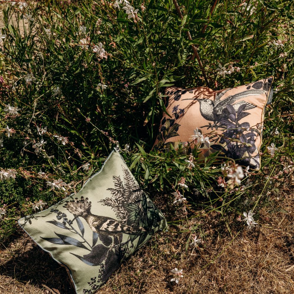 Coussin Bestiaire Huppe