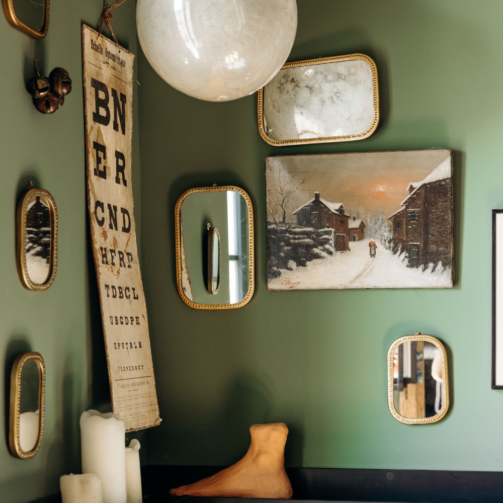 Miroir Narcisse Gold M