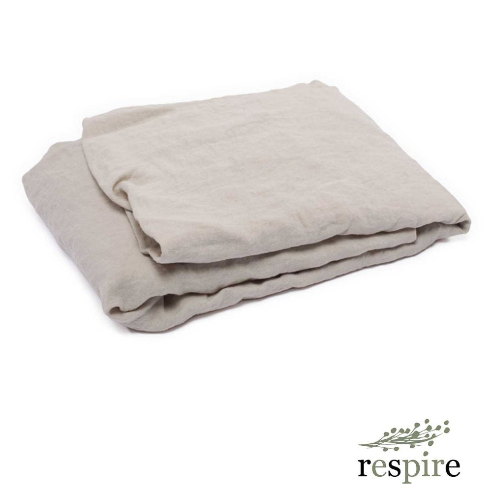 Fitted sheet in moon colour