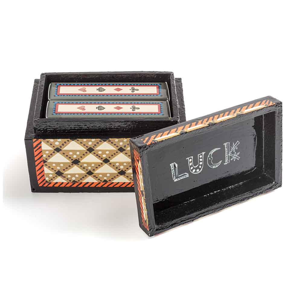 Card box: The gambler