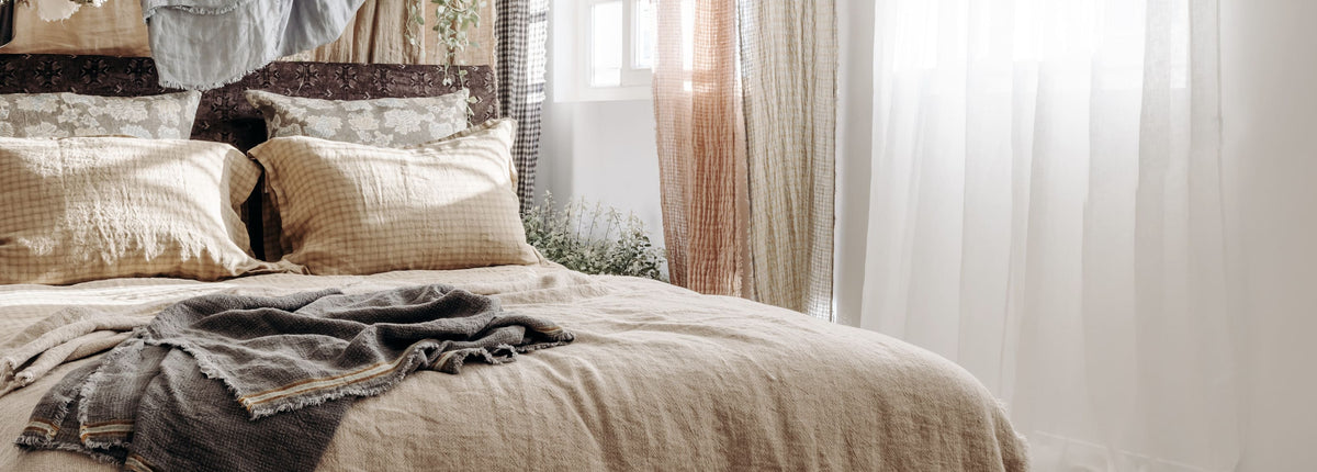 Le Monde Sauvage シルク100%ブランケット Linge Le Monde Sauvage | Confort, Qualité & Style pour votre Intérieur