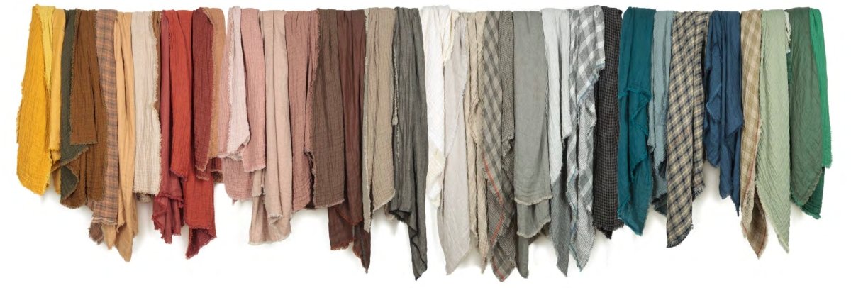Plaid en lin - Le Monde Sauvage