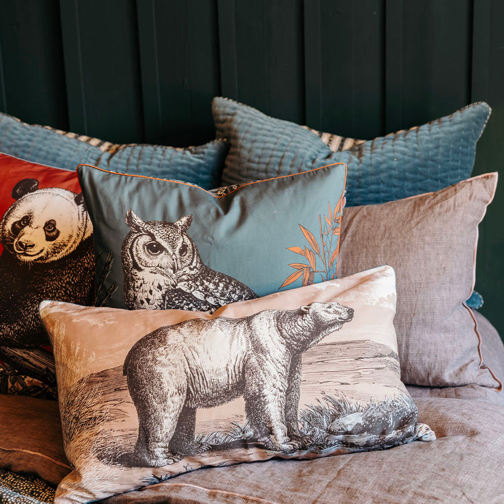 Coussin Bestiaire Plume