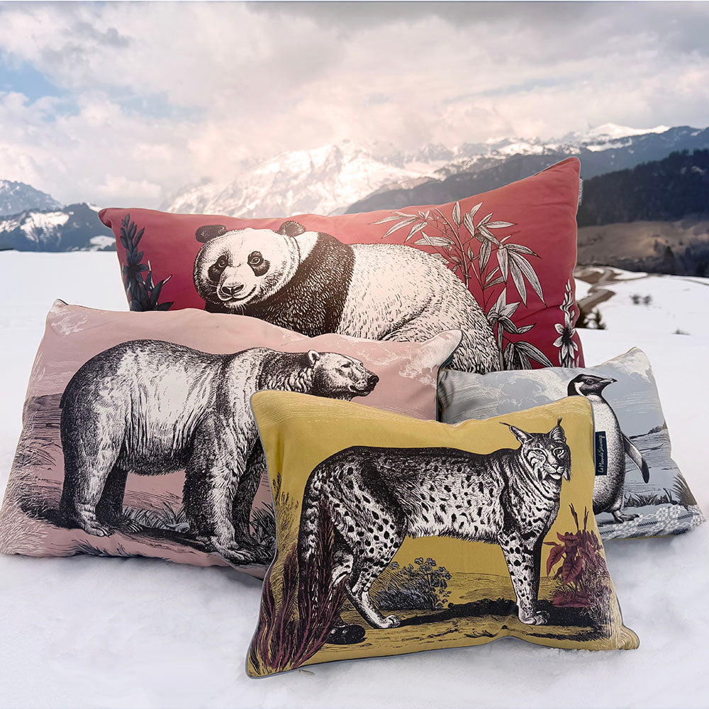 Coussin Bestiaire géant Po