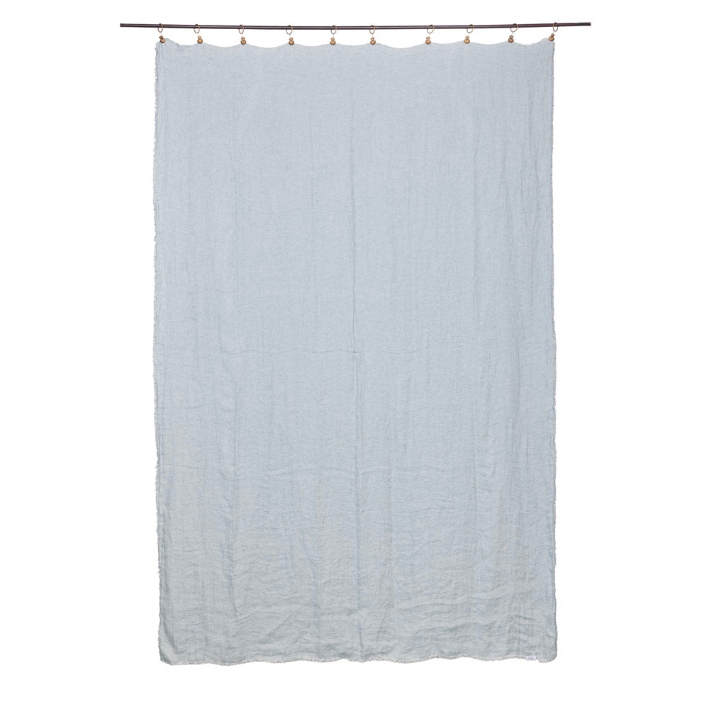 Plaid en lin chevron Oslo - Le Monde Sauvage