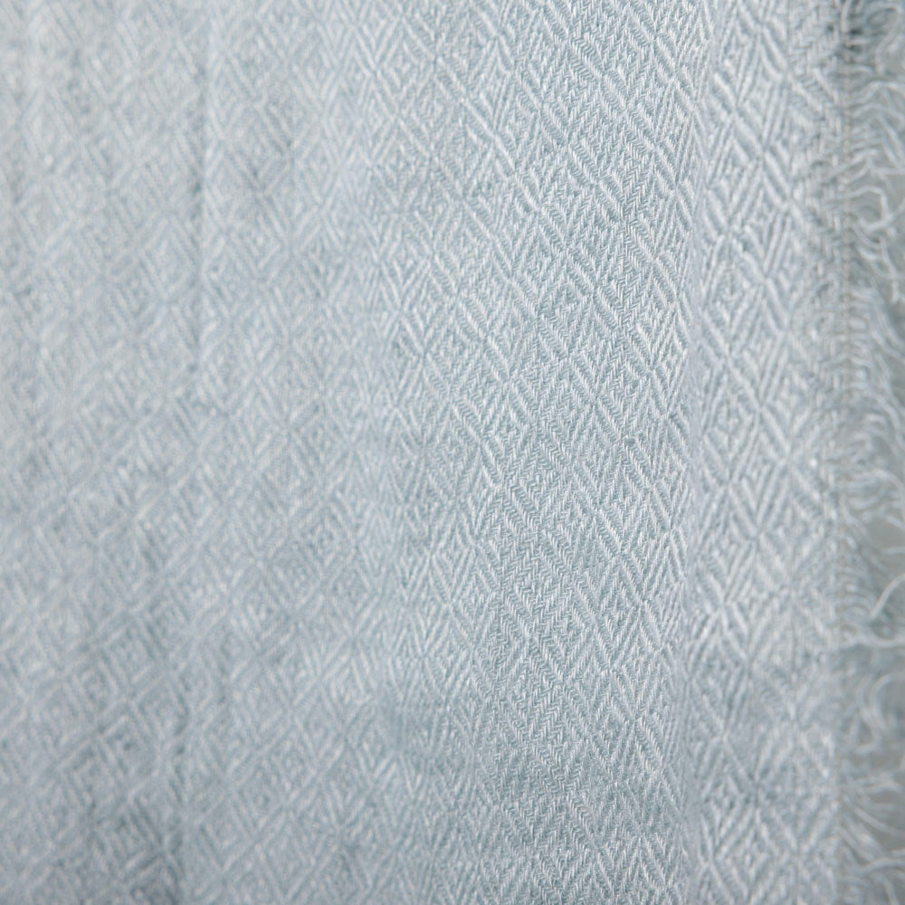 Plaid en lin chevron Oslo - Le Monde Sauvage