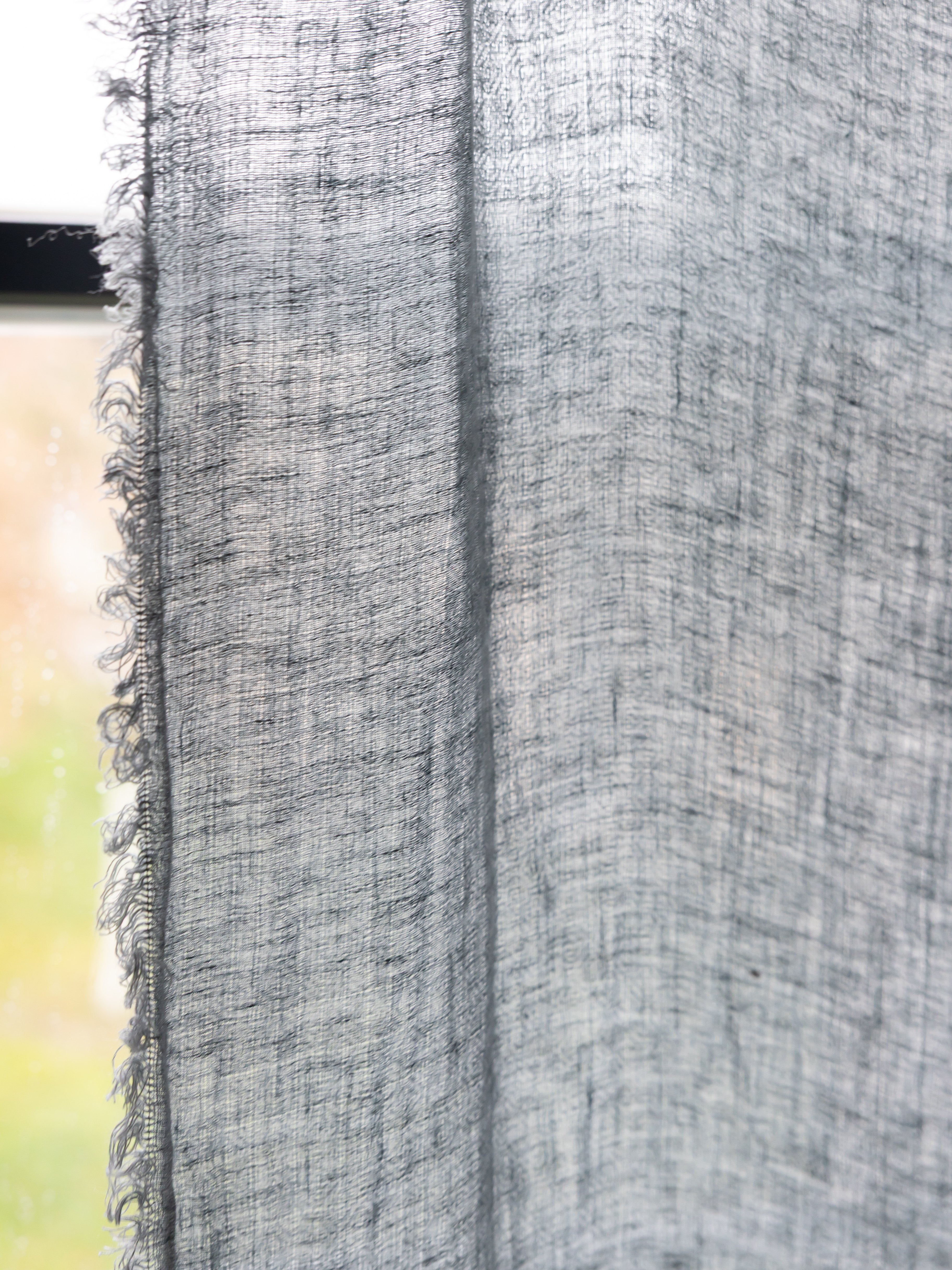 Plaid en lin chevron Oslo - Le Monde Sauvage