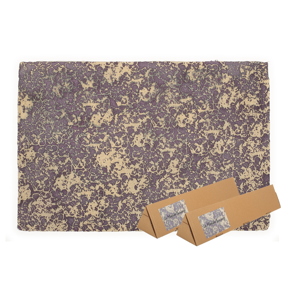 Lot de 2 papiers peints Flower Power