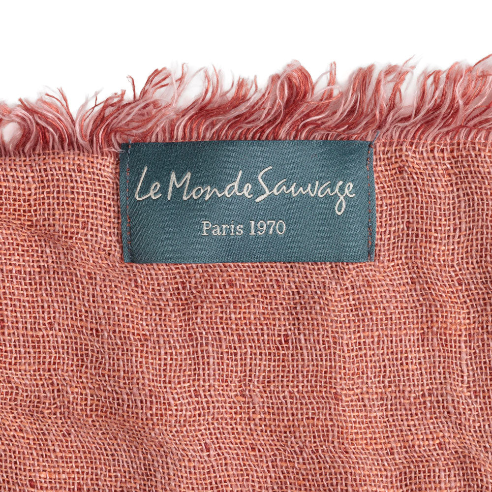 Plaid en lin gaufré Etosha - Le Monde Sauvage