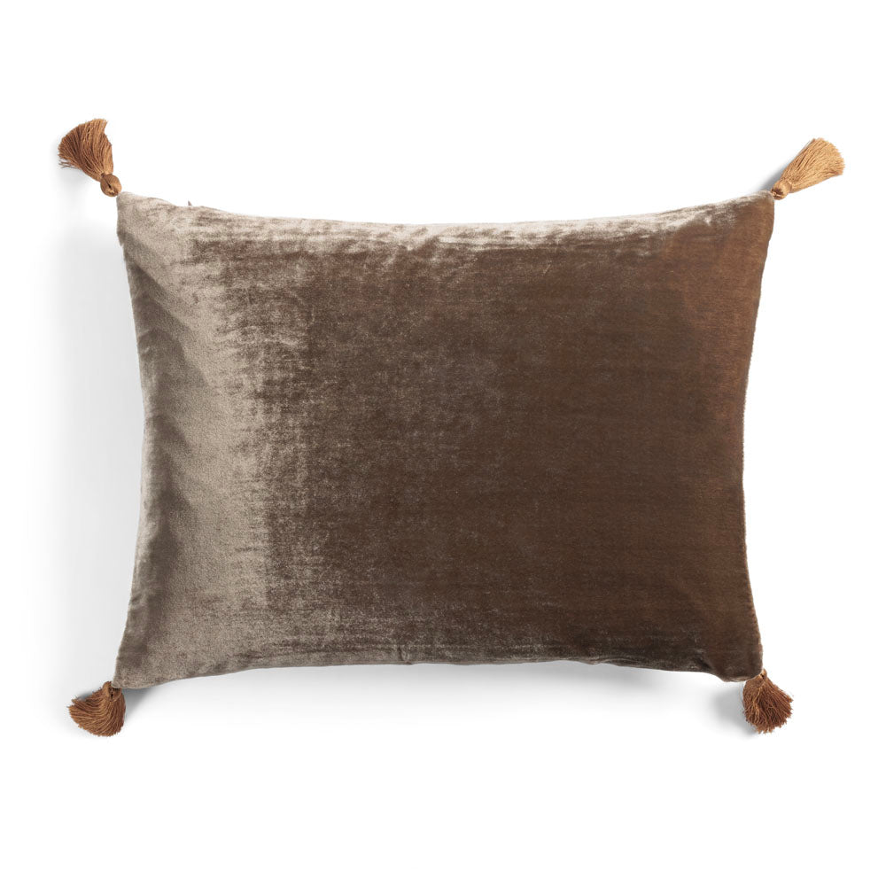 Coussin Goa pompons Thessalie