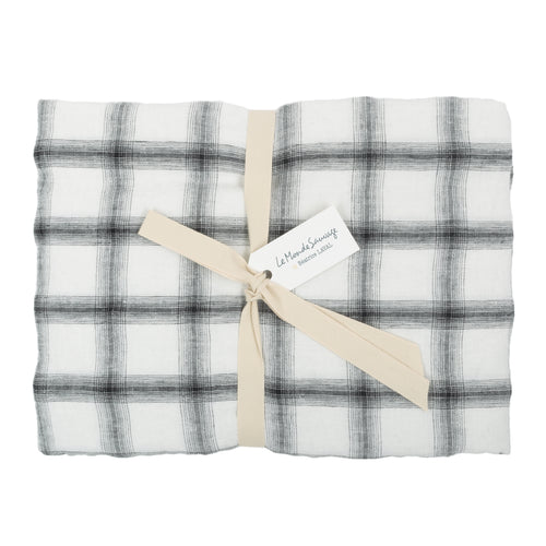 Rideau panneau Highlands Off White