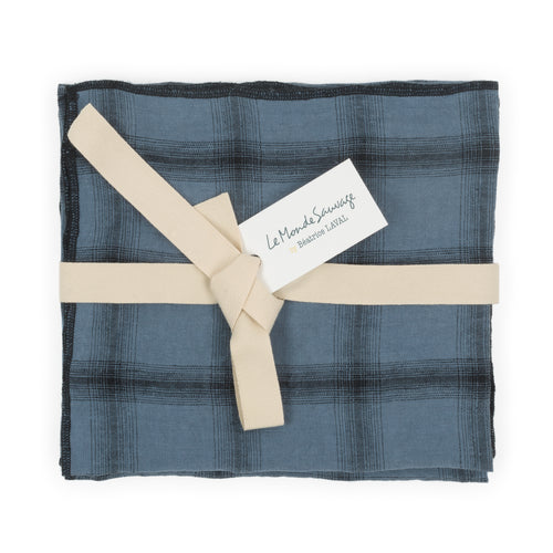 Lot de 4 serviettes Highlands Édimbourg