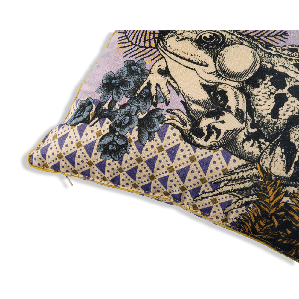 Coussin Bestiaire Rana - Le Monde Sauvage 