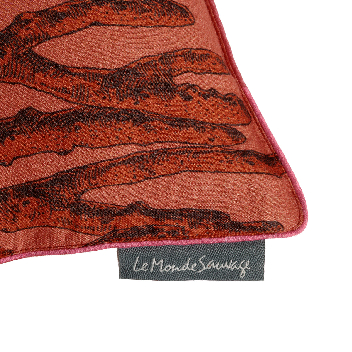 Coussin bestiaire Bernard - Le Monde Sauvage 