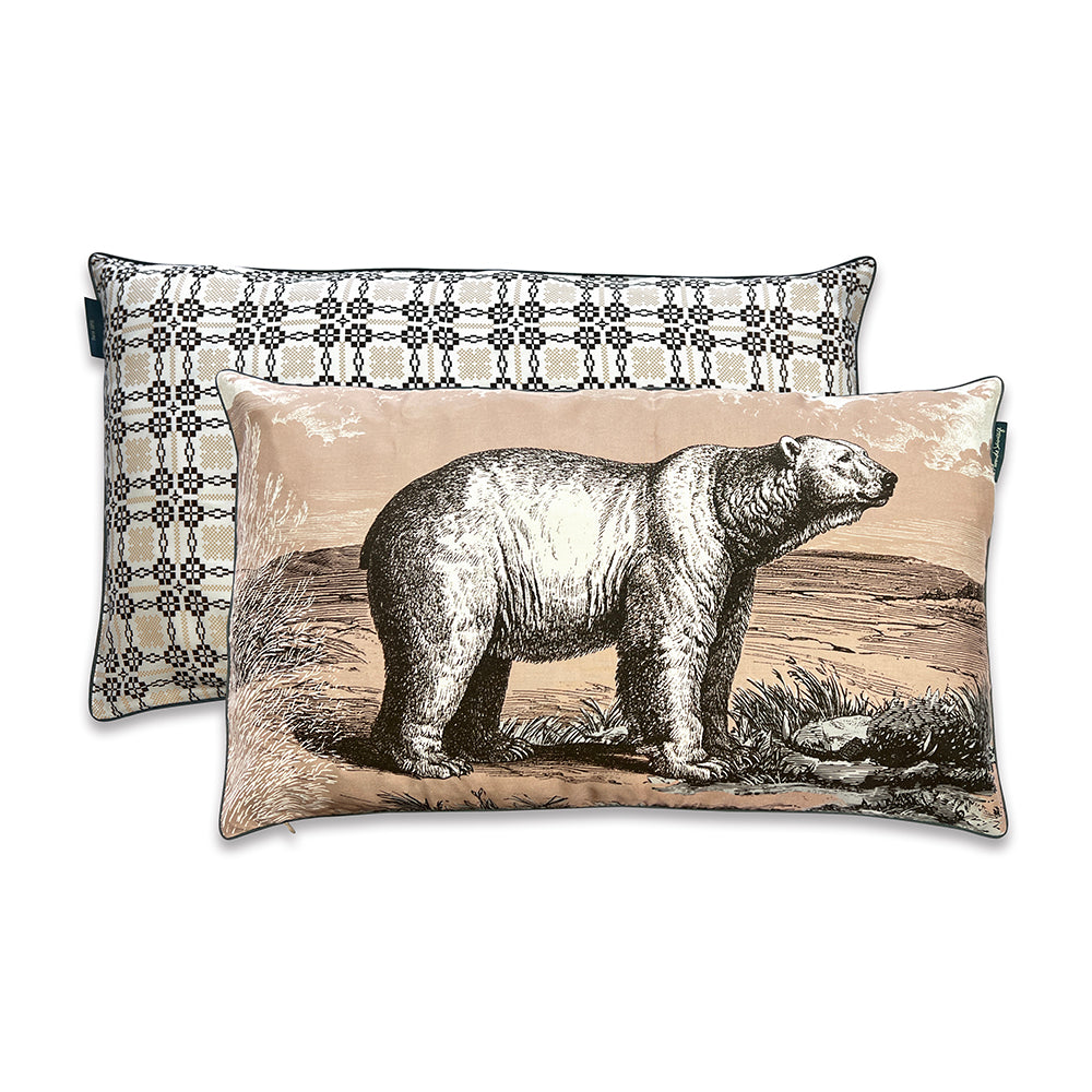 Coussin Bestiaire Plume | Le Monde Sauvage