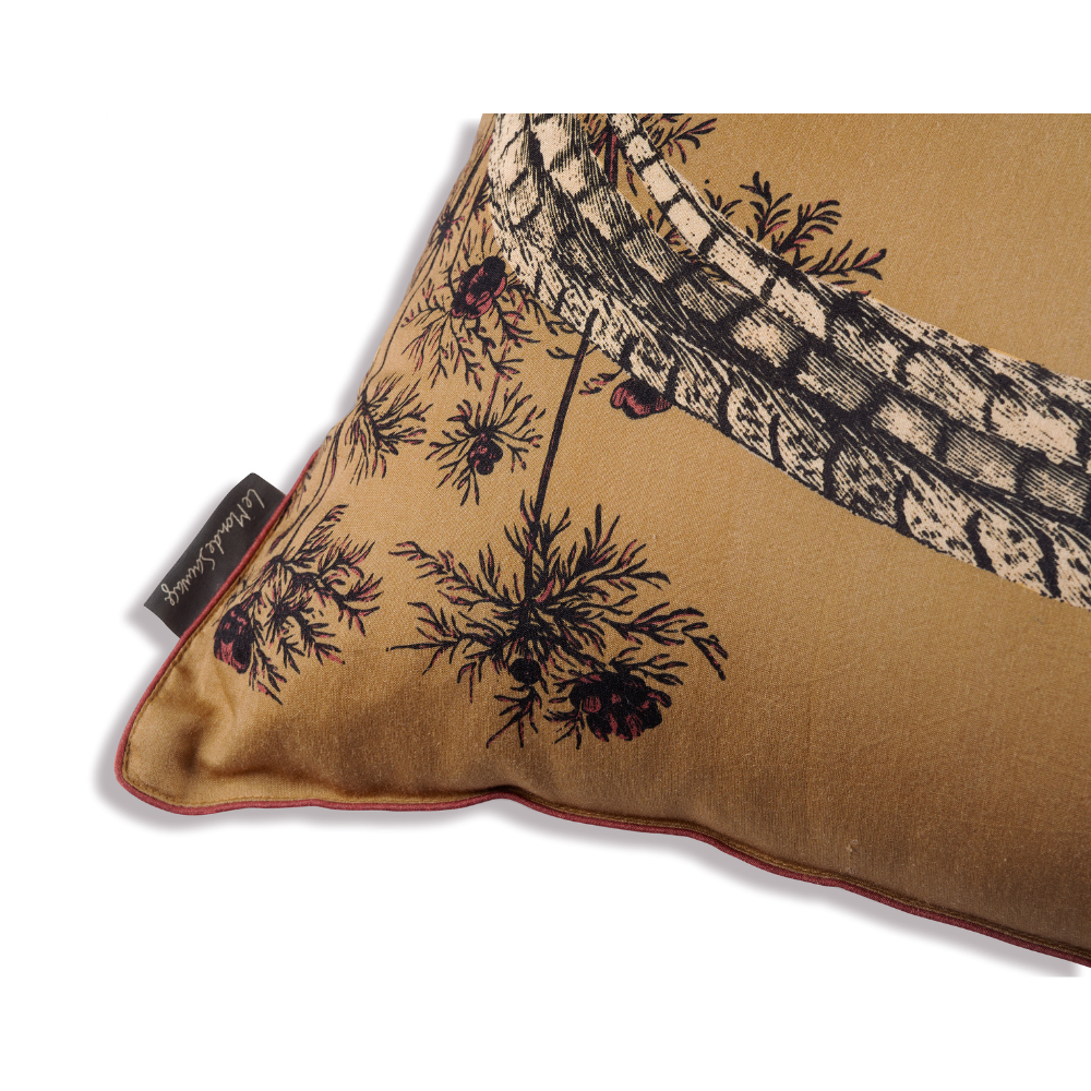 Coussin Bestiaire Hocco - Le Monde Sauvage 