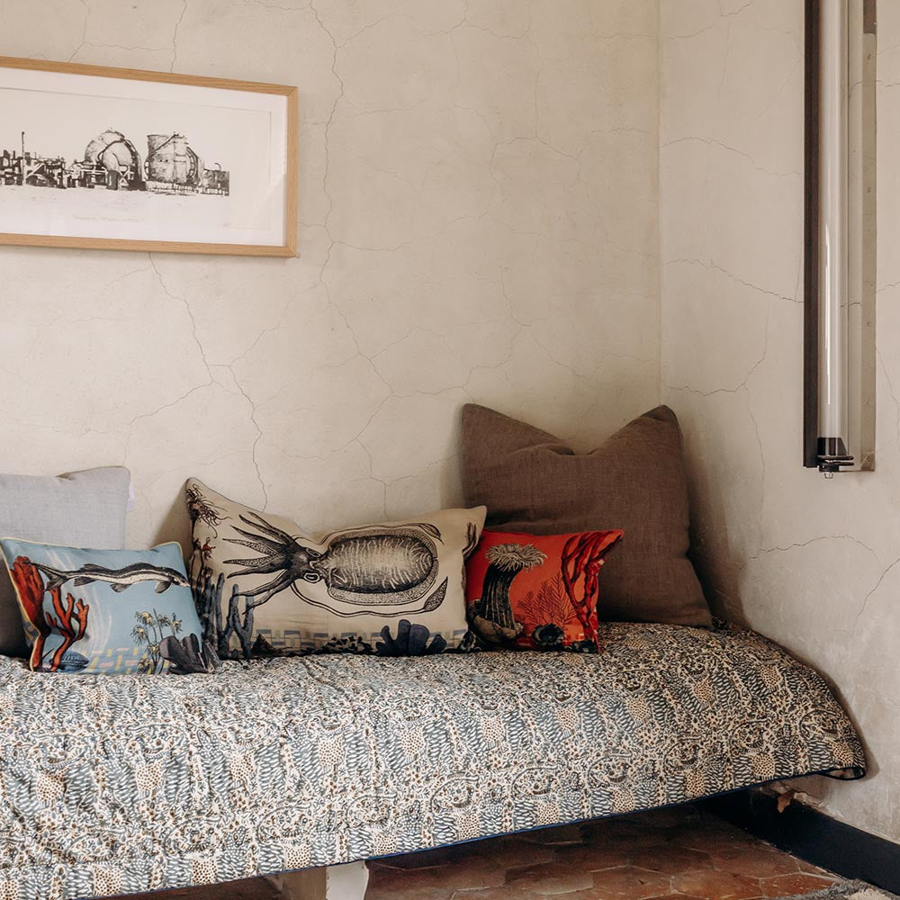 Coussin Bestiaire Bernard - Le Monde Sauvage