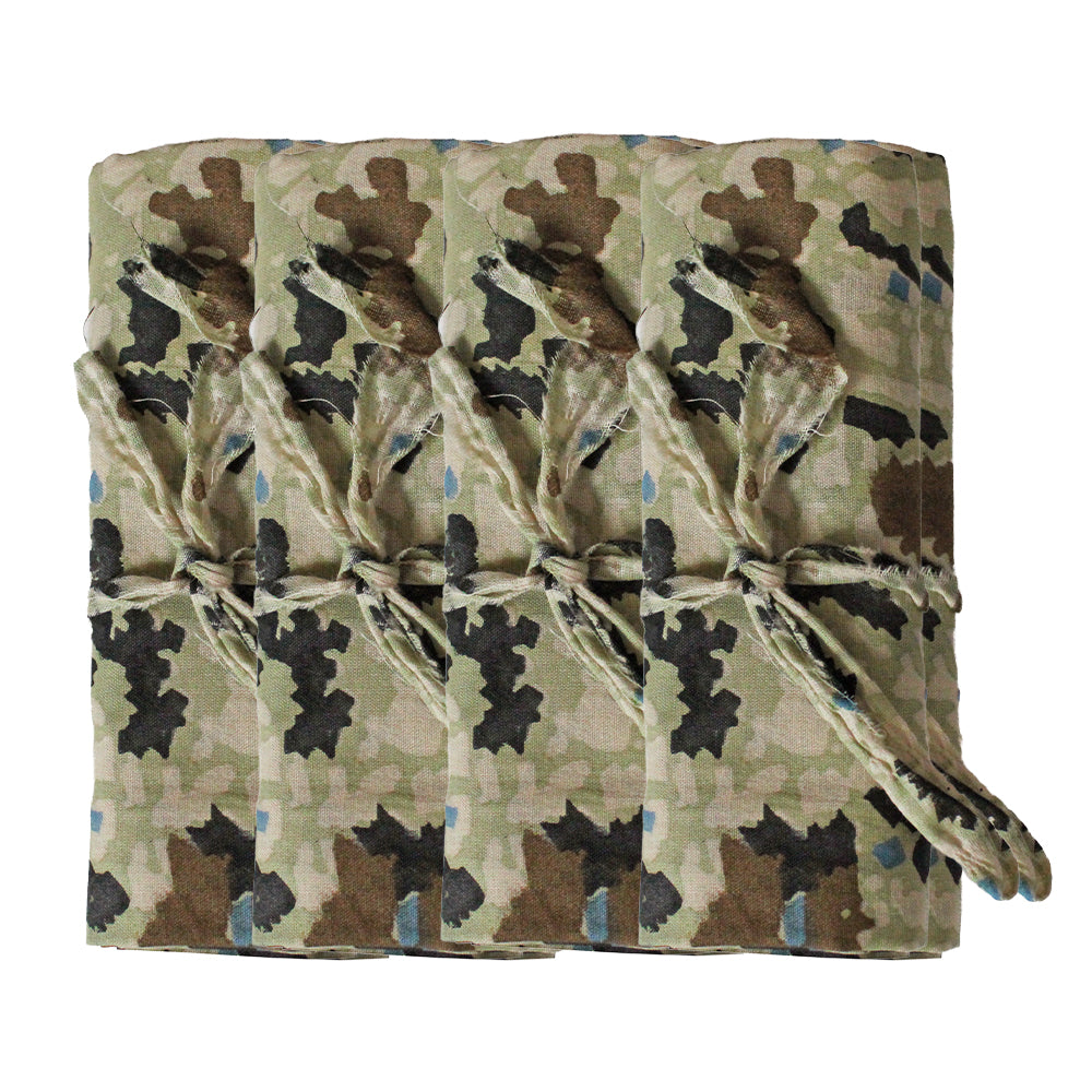 Lot de 4 serviettes de table Impro Corcovado