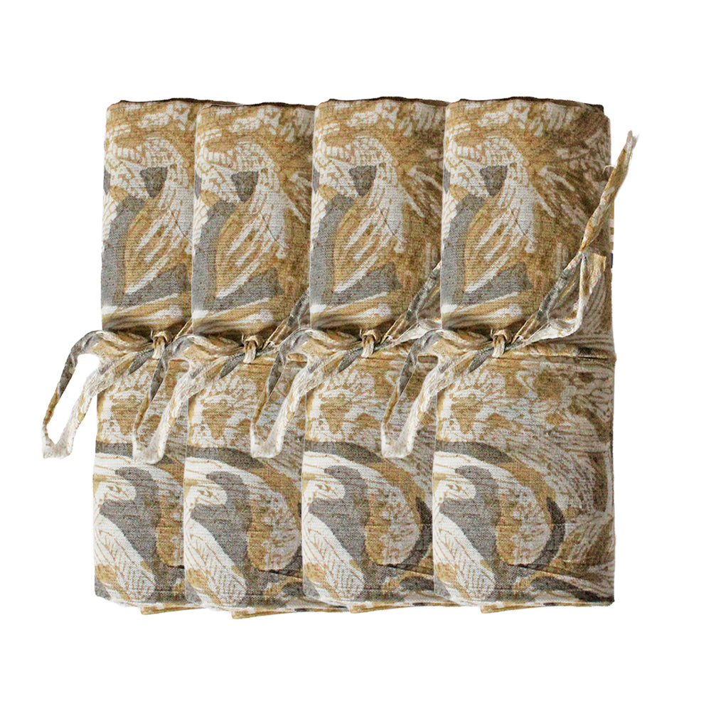 Lot de 4 serviettes de table Impro Stockholm