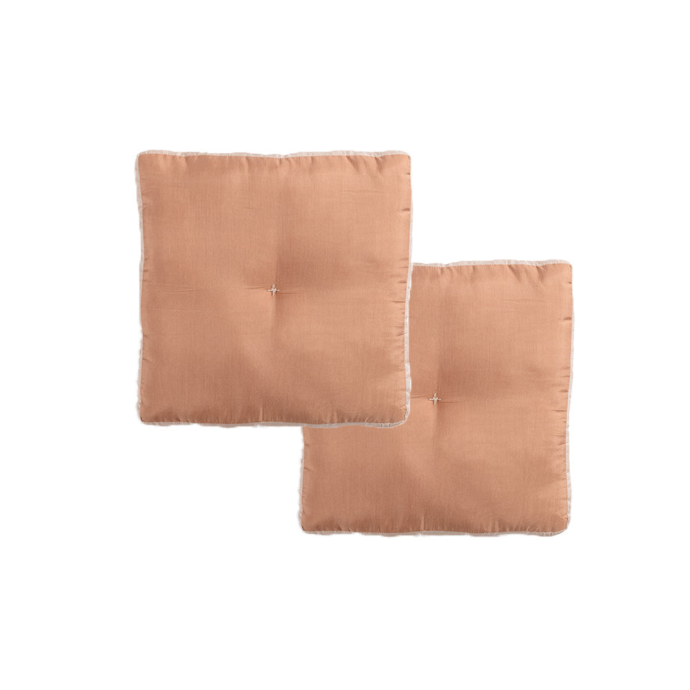 Lot de 2 coussins Toffee Etosha