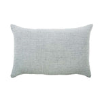 Coussin en lin gaufré Steel light