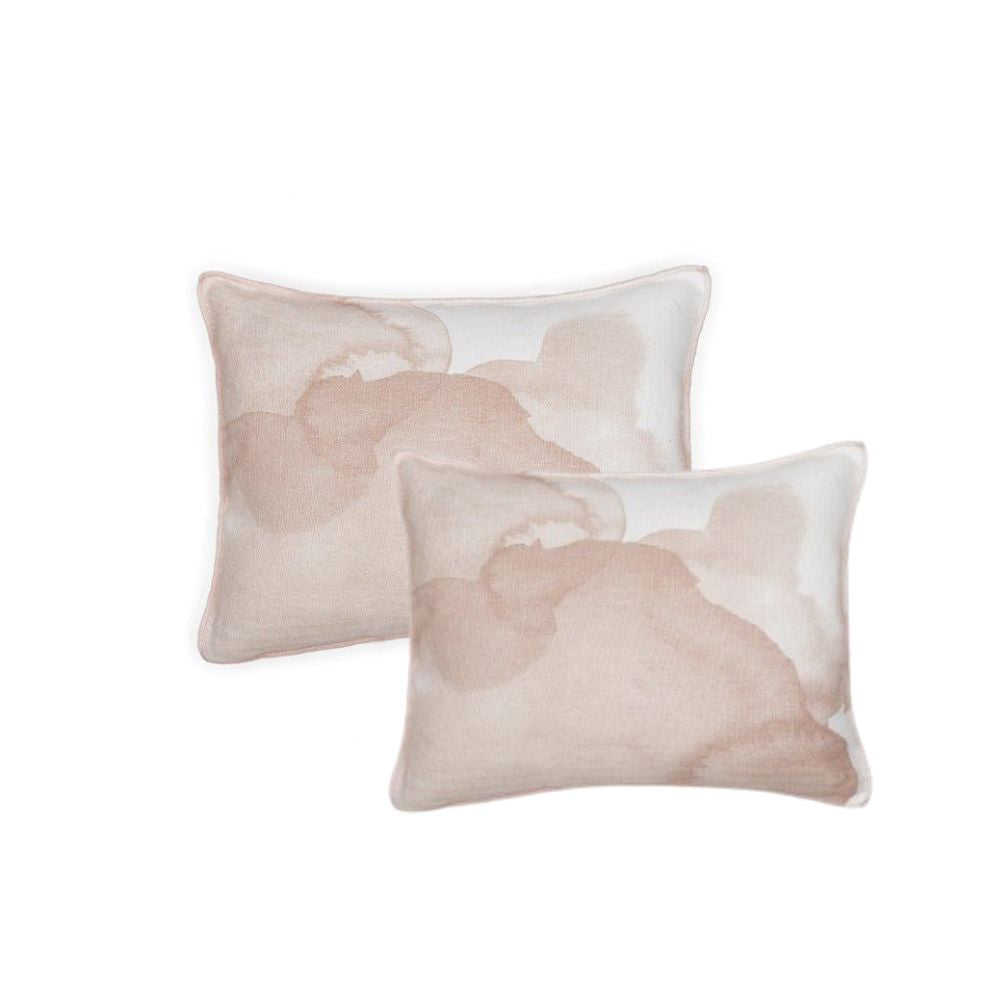 Lot de 2 housses de coussin Encre Miami - 30x40 cm