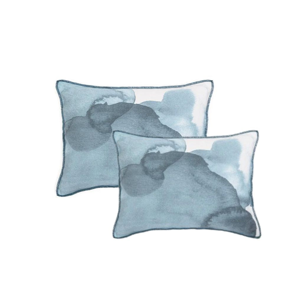 Coussin Encre Dark Denim - Le Monde Sauvage