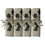 Lot de 4 serviettes de table Impro Nara
