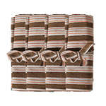 Lot de 4 serviettes de table Impro Madère