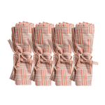 Lot de 4 serviettes de table Impro Goa