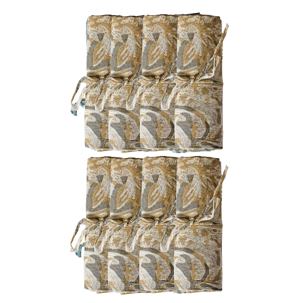 Lot de 8 serviettes de table Impro Stockholm