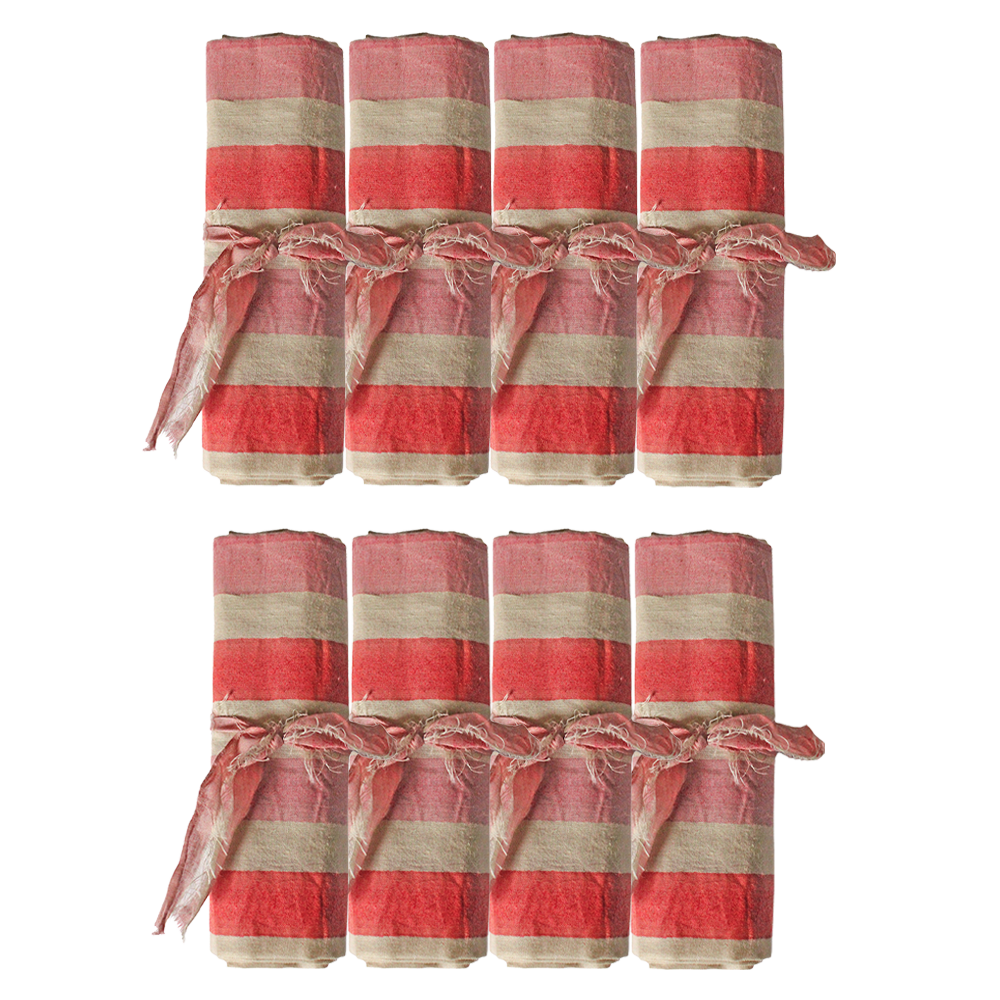 Lot de 8 serviettes de table Impro Bombay