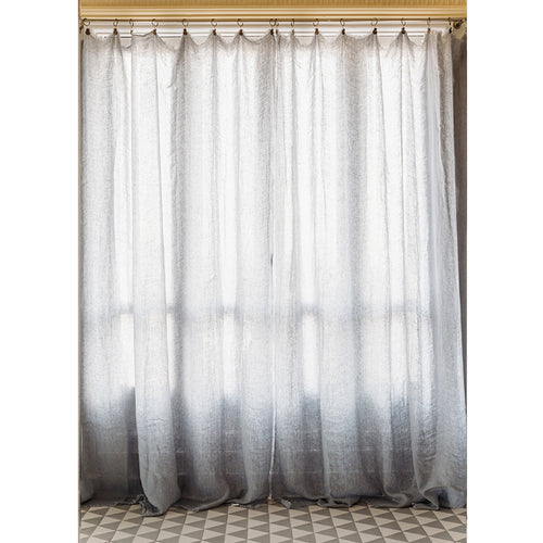 Chevron linen throw in Kyushu 