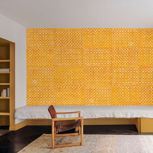 Papier peint Jaune Jaisalmer