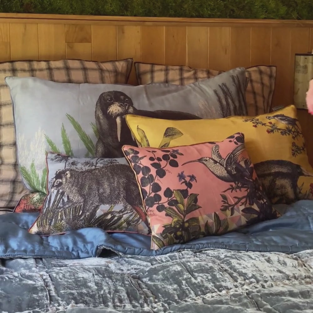 Bestiaire cushion Walry