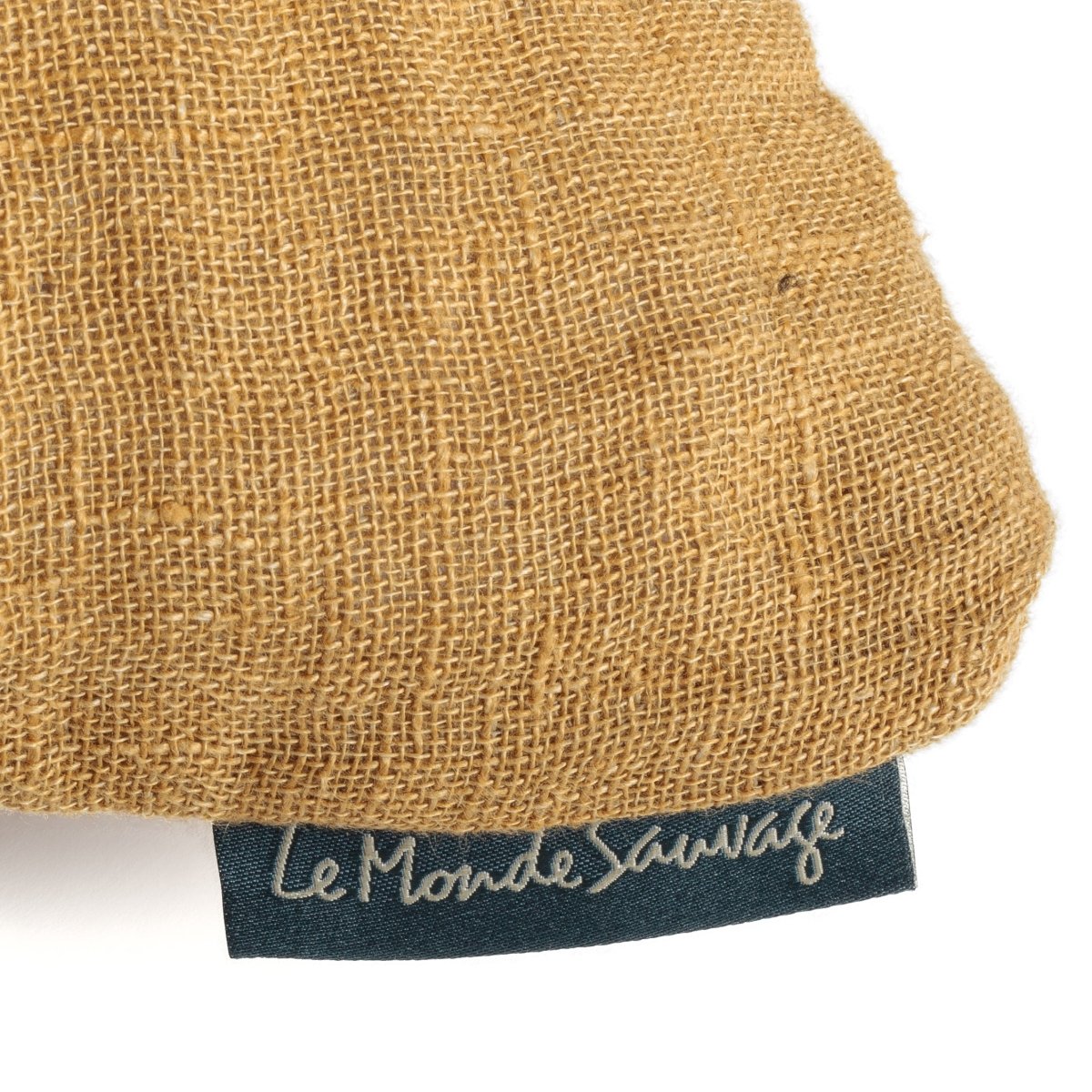 Coussin en lin gaufré Izamal light - Le Monde Sauvage
