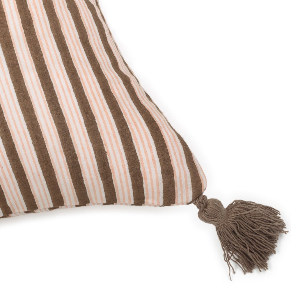 Le Monde Sauvage - Coussin Rayures Etosha