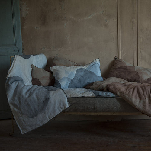 Petit coussin Encre Dark denim