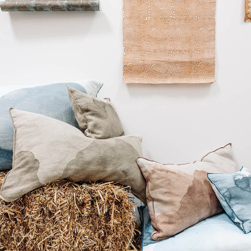 Petit coussin Encre Owaka